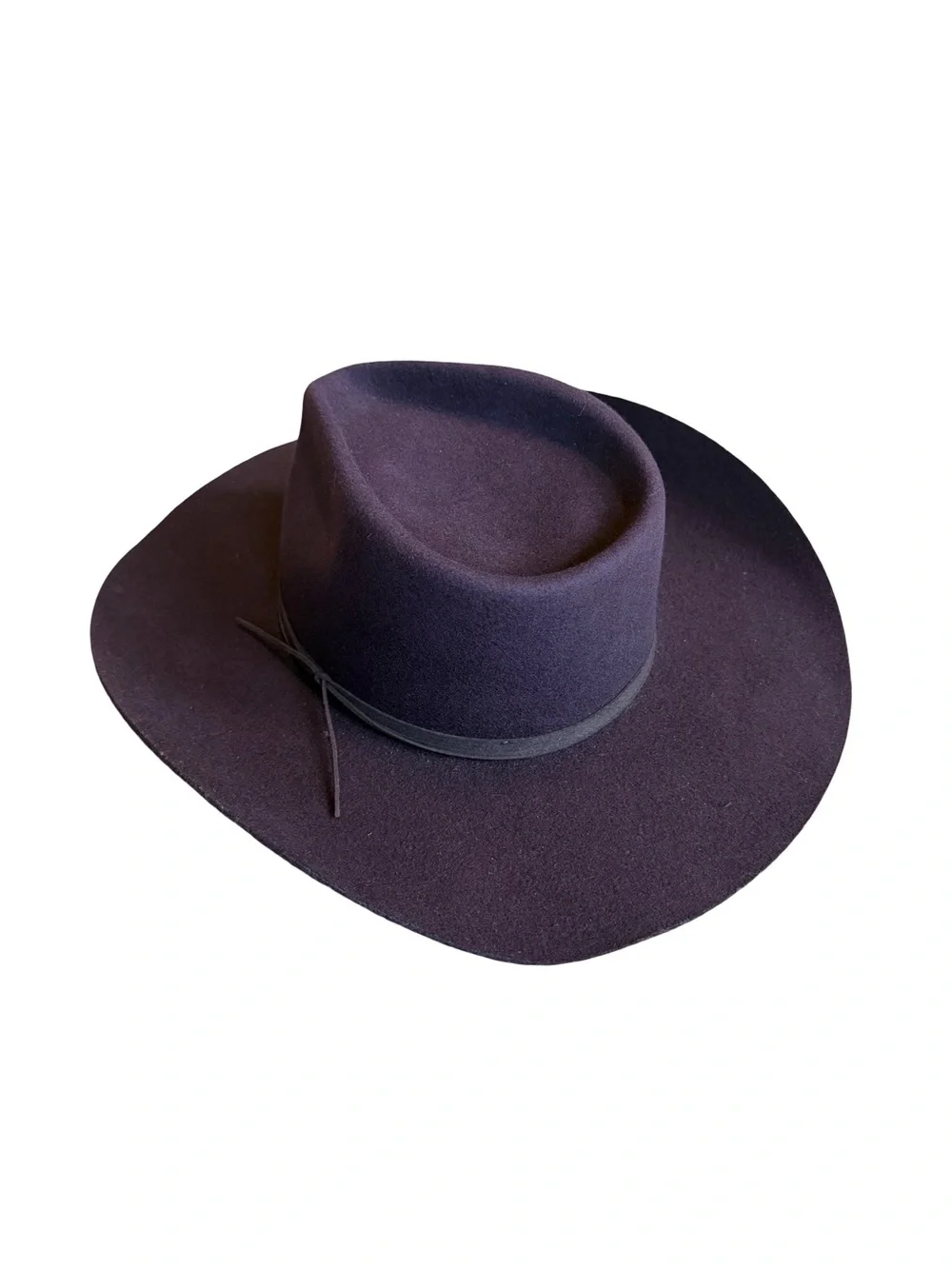 Wyeth Free People Purple Western Hat Cowgirl Bohemian Rustic One Size NWT